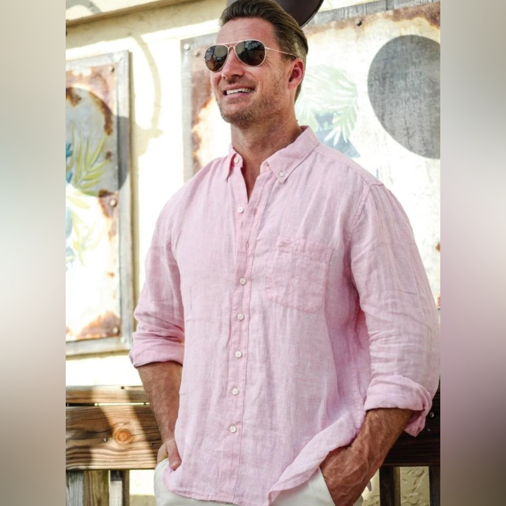 Joe’s Jeans Light Pink Button-Up Shirt